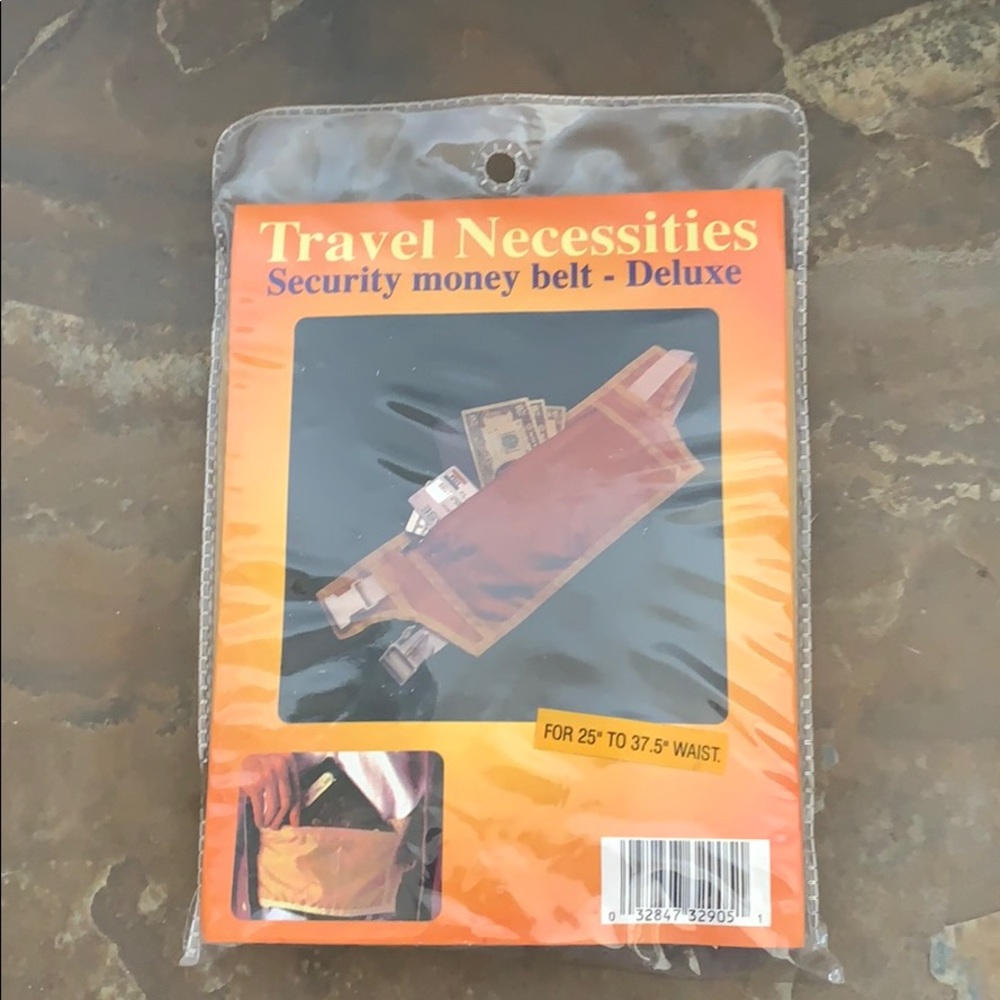 NIP Travel Necessities Security Money Belt Delux